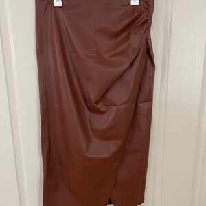 Jason Wu Rich Brown Pencil Skirt